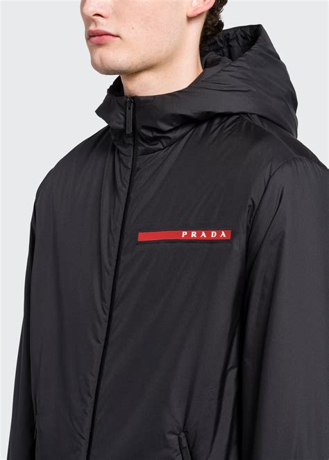 mens prada coats|prada outerwear men.